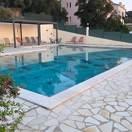 Derniere Minute- Cargese- Vue Mer-piscine-plage-clim 아파트 Cargèse